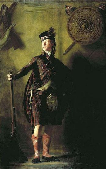 Sir Henry Raeburn Raeburn portrait of Alasdair Ranaldson MacDonell of Glengarry oil painting picture